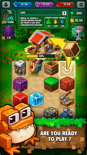 Screenshot of game